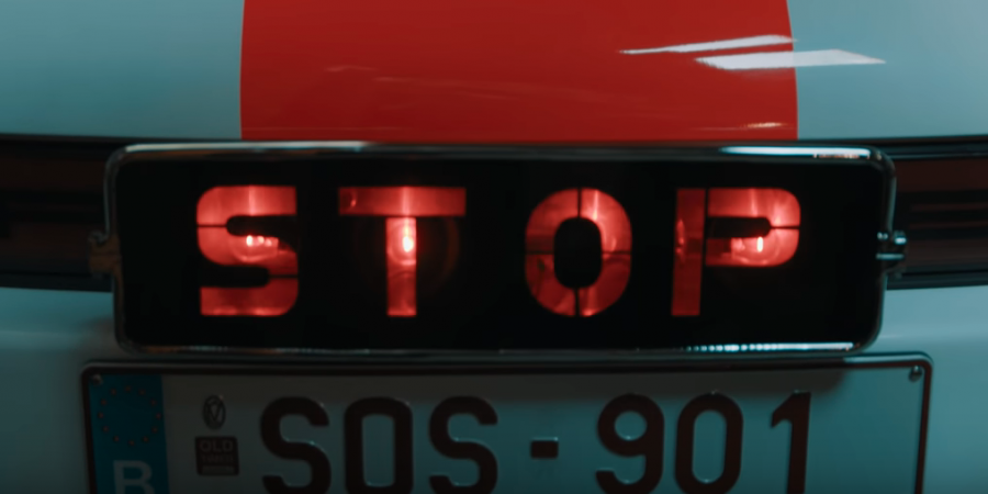 This 1976 Porsche 911 Targa used to be a police car and it's cool AF!