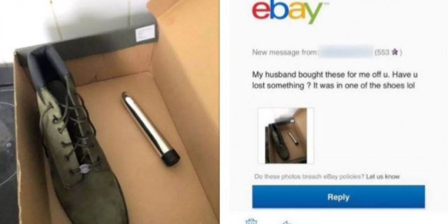 Woman accidentally sent vibrator to Ebay buyer after forgetting she left it in a shoe