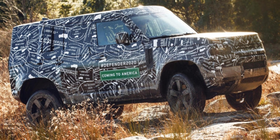 New Land Rover Defender spotted in the wild
