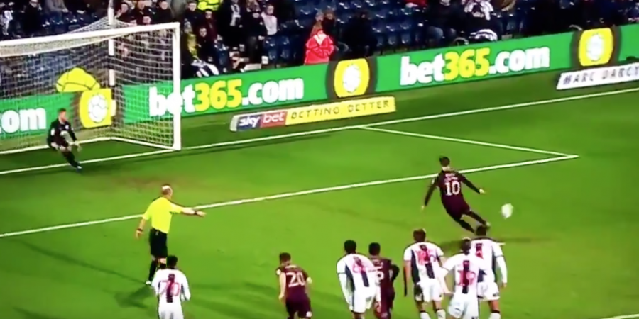 Swansea's Bersant Celina fucked a penalty real bad last night