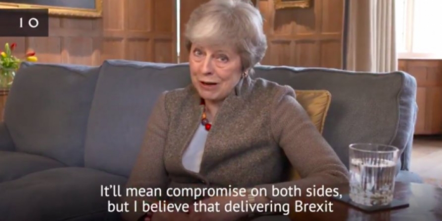 Theresa May releases video explaining what's happening with Brexit
