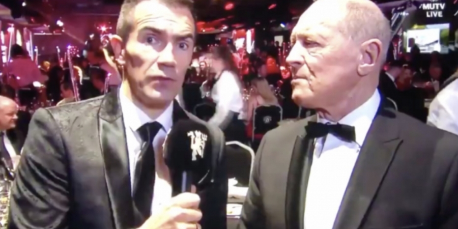 Geoffrey Boycott lays in to Man Utd, live on MUTV, at the club's player of the year awards