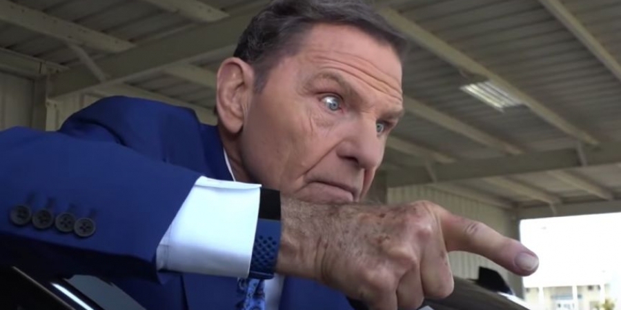 Mega rich Televangelist freaks out when interviewer questions his lavish lifestyle
