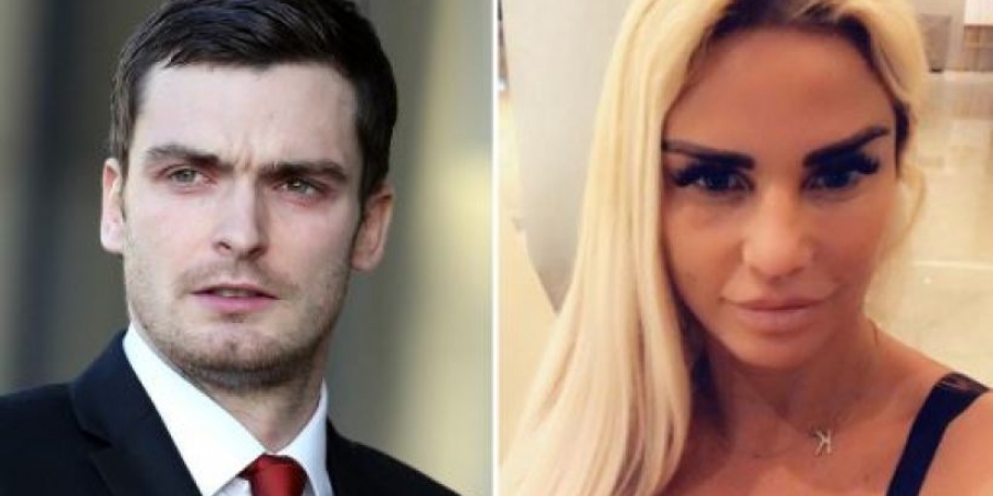 Katie Price spends night with paedo Adam Johnson after he bought her at charity auction!