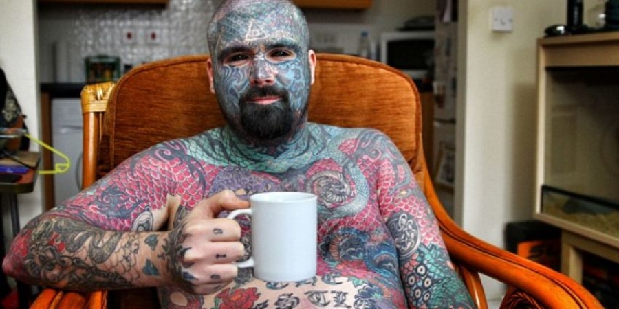 UKâ€™s most tattooed man says women reject him because he doesnâ€™t have 'Love Island' bod