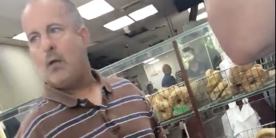Angry Bagel Guy AKA Chris Morgan, says he 'hates greedy bimbo's'