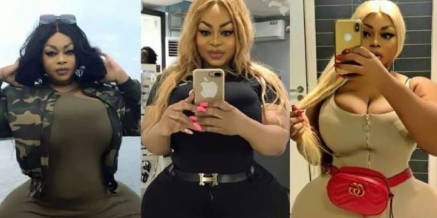 This model has a 60 inch ass & claims to be ‘Africa’s answer to Kim Kardashian’