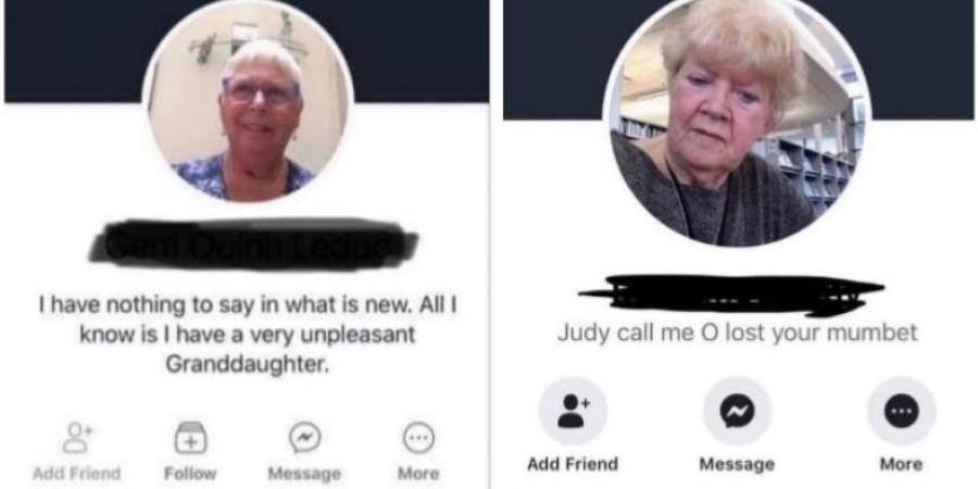 Grannies who need to stay the f**k off Facebook!
