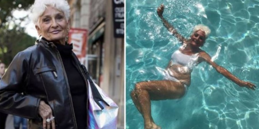 83-year-old cougar can't get enough of younger men!