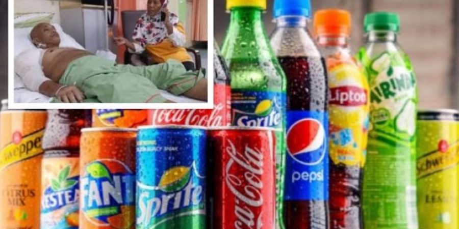 Too many fizzy drinks caused this guy’s arm to rot away!