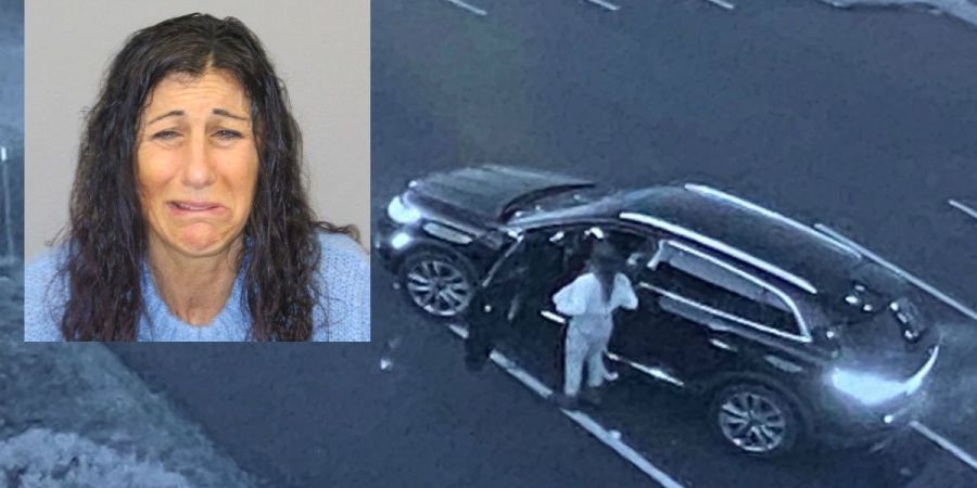Woman arrested after shitting in car park a whopping EIGHT times!