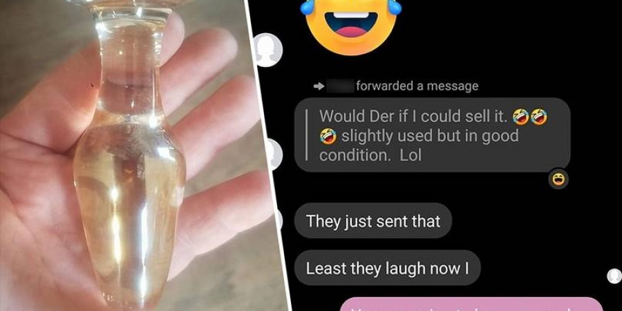 Christian woman stumbles upon vintage bottle stopper, turns out to be a butt plug