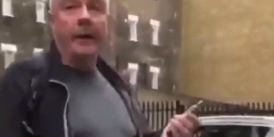 Racist dude gets dealt a big dose whoopass