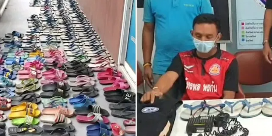 Dude with shoe fetish stole 126 pairs of flip flops so he could have sex with them