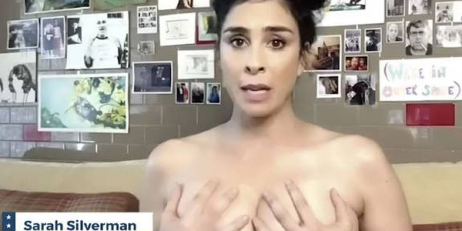 Celebrities strip naked to remind people to vote