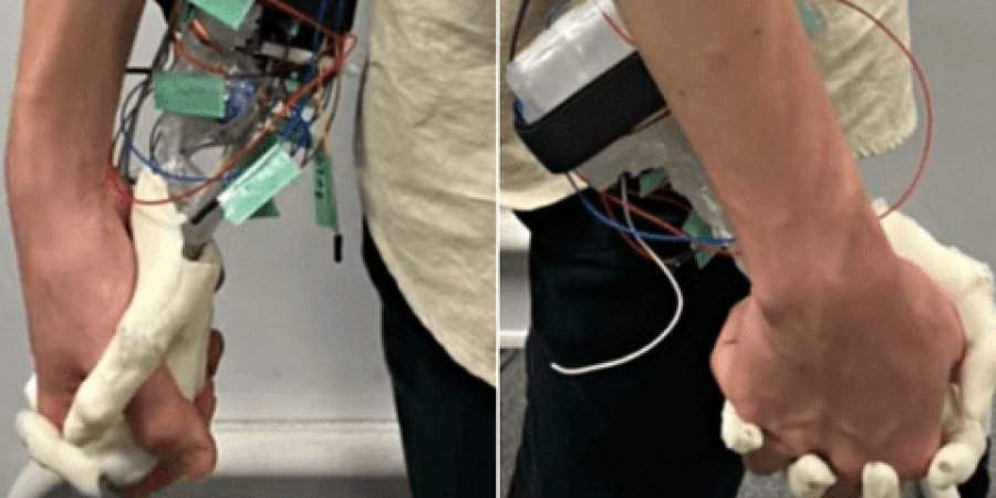 This robotic hand will hold your hand and warm you up when you're lonely