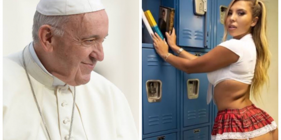 Pope Francis gets caught liking modelâ€™s booty pic on Instagram