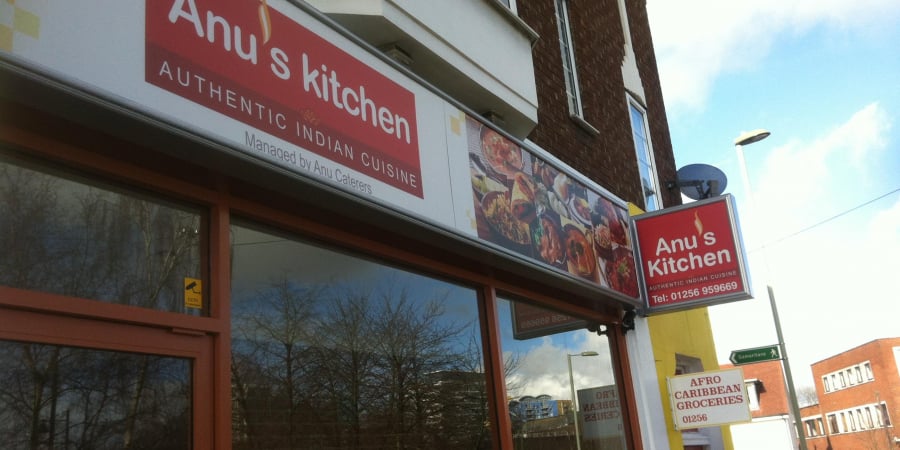 Anu’s kitchen takeaway restaurant learns why punctuation is important