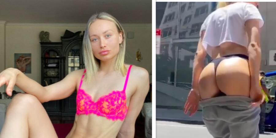 Siberian woman moves to U.S to become an ass model!