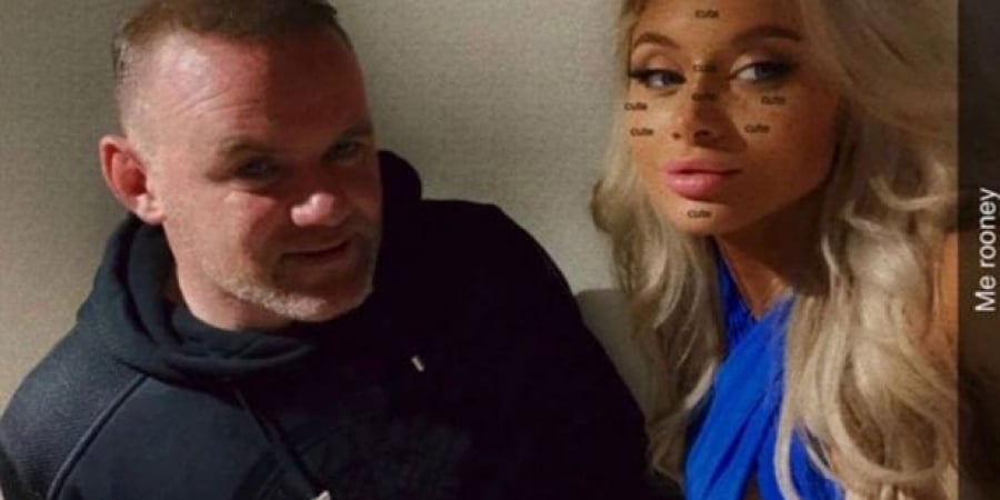 Wayne Rooney parties until he passes out in model's hotel room