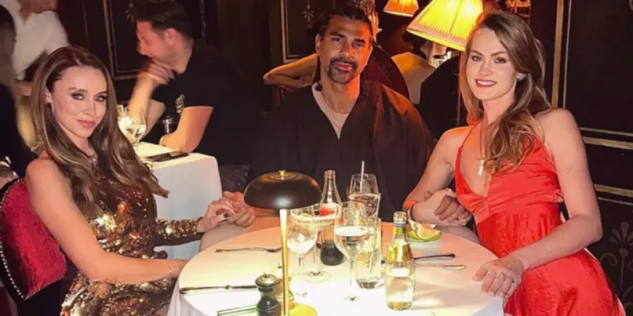 Saturdays star Una Healy is allegedly in a three-way relationship with David Haye & his GF